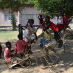 having fun